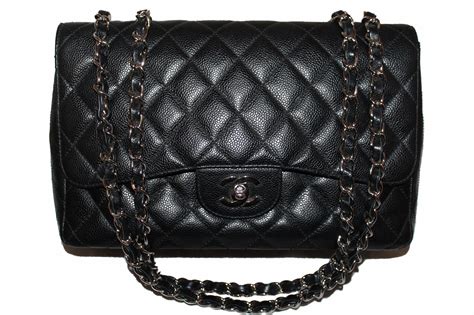 chanel black leather bag price|authentic chanel black leather bag.